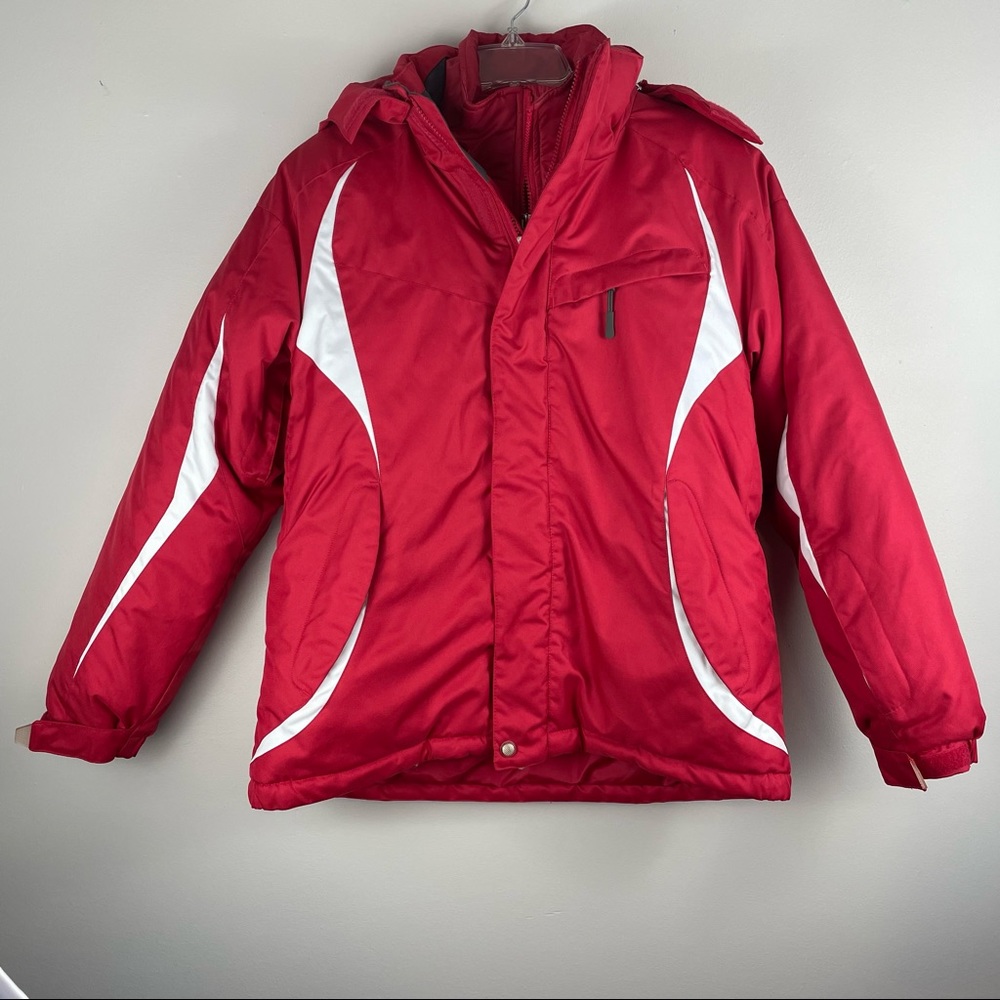 Chalet Girls 2-in-1 Ski Coat Hooded Jacket SZ. S/XL